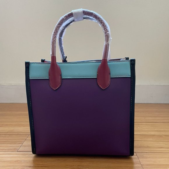 Jeff Wan Hampton Tote 22 in Leather Rainbow - Picture 4 of 12